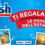 operazione a premio Finish foto estate Acqua&Sapone codice Cheerz stampa foto
