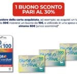 Promozione Esselunga buoni carburante Eni e Q8, buono sconto del 30% sulla spesa con Carta Fìdaty
