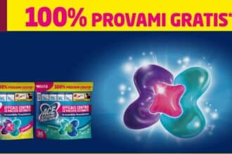 cashback ACE Detersivo Fresh Caps provami gratis rimborso 100% prezzo pagato