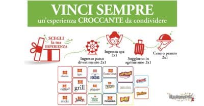San Carlo 90 anni momenti croccanti voucher premio
