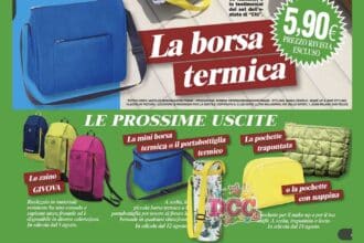 borsa termica allegato edicola settimanale Chi estate 2026