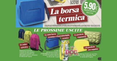 borsa termica allegato edicola settimanale Chi estate 2026