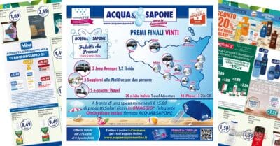 Volantino Acqua e Sapone Sicilia dal 27 luglio al 9 agosto 2026