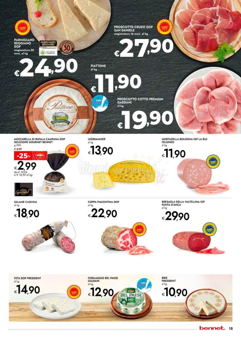 Volantino Bennet dal 13 al 12 Agosto 2026