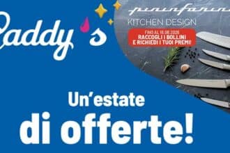 volantino Caddy's agosto 2026 offerte 1+1 cashback concorsi sconti 50%