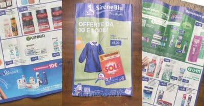 Volantino Sirene Blu dal 1° al 23 settembre 2026