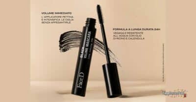 Amica novembre 2026 allegato mascara FaceD Black Volume oroscopo Feste edicola