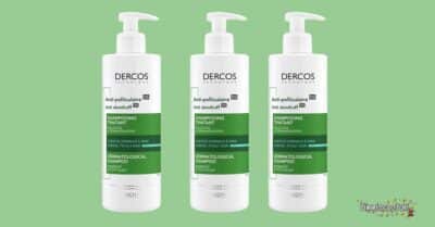 Campioni omaggio shampoo Dercos antiforfora per capelli normali o grassi