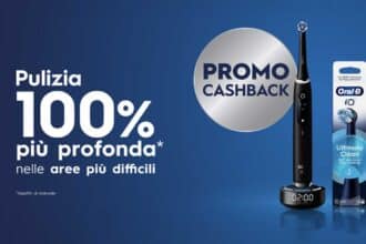 cashback Oral-B iO rimborso 100% spazzolino elettrico testine GDO drugstore 2026