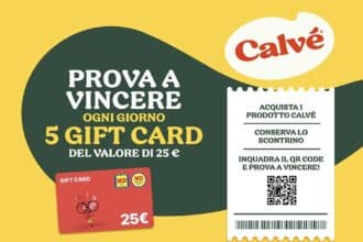 concorso Calvè MD Back to School 2026 Gift Card 25 euro punti vendita MD