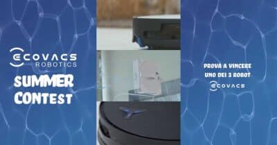 concorso Ecovacs Summer Giveaway 2026 vinci robot aspirapolvere Deebot Instagram