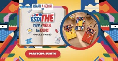 concorso Estathe Back to Work 2026 instant win set sketchbook gadget ferrero