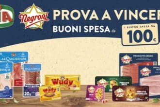 Concorso Negroni e AIA da Despar, Eurospar e Interspar con buoni spesa da 100€