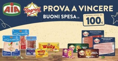 Concorso Negroni e AIA da Despar, Eurospar e Interspar con buoni spesa da 100€