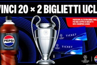concorso Pepsi Lidl UCL Contest 2026 vinci biglietti Champions League