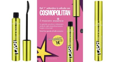 mascara Essence Like a Boss allegato a Cosmopolitan settembre 2026 a 1 euro