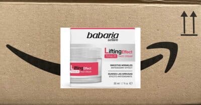 crema viso Babaria anti-età effetto lifting tripeptidi 50ml offerta Amazon 1,29 euro