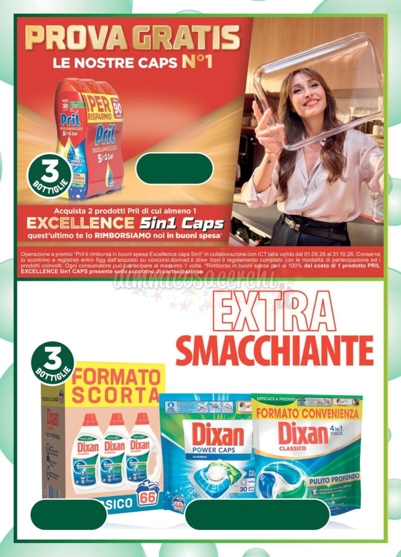 Volantino Acqua e Sapone nazionale: le offerte 20 Settembre al 10 Ottobre 2026