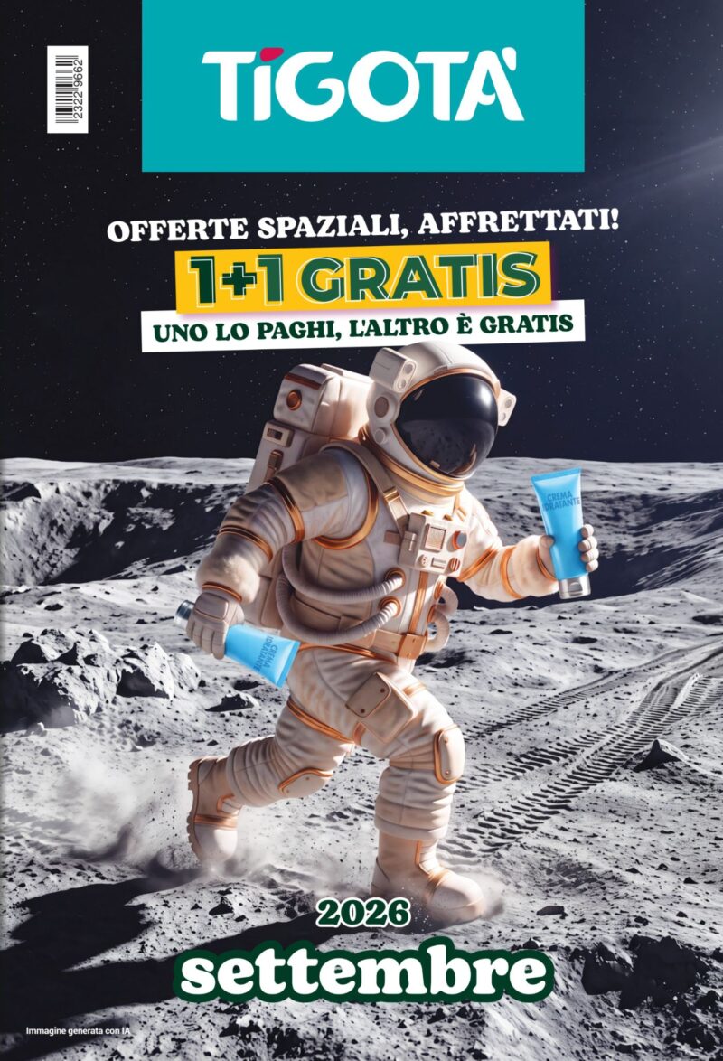 Volantino Tigotà settembre 2026