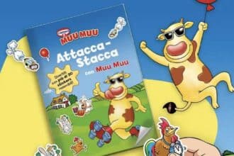 Premio certo Muu Muu Attacca-Stacca album sticker cameo acquisto 2 confezioni