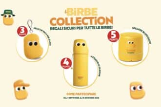 raccolta punti Le Birbe Amadori Collection peluche astuccio speaker bluetooth premio certo
