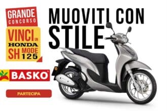 concorso Basko Muoviti con Stile vinci Honda SH Mode 125 spesa Prima Card 2026