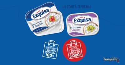 concorso Exquisa La bontà ti premia buoni spesa instant win 100 euro 3000 euro 2026