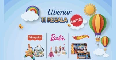 concorso Libenar vinci il divertimento instant win giocattoli Barbie Hot Wheels