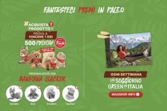 concorso Loacker Buoni per Scelta 2026 instant win peluche Trudi soggiorno agriturismo