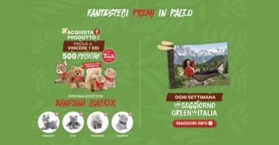 concorso Loacker Buoni per Scelta 2026 instant win peluche Trudi soggiorno agriturismo