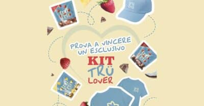 Concorso Trü Frü su Instagram, vinci il kit Trü Lover con confezioni Trü Frü, maglietta e cappellino