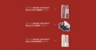 tester Deborah Milano con trnd rossetto palette fondotinta make up gratis