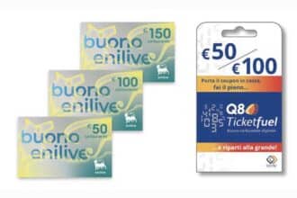 buoni carburante Eni Q8 Esselunga buono sconto 30% carta Fidaty spesa
