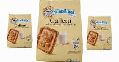 Biscotti Galletti Mulino Bianco confezione da 800 grammi in offerta su Amazon