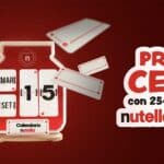 calendario perpetuo Nutella omaggio programma Quelli della Colazione Ferrero
