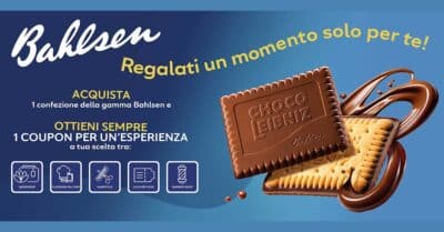 Premio certo Bahlsen coupon omaggio benessere hairstyle cultura acquisto
