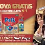 Pril ti rimborsa buoni spesa Excellence Caps 5 in 1 operazione a premio 2026