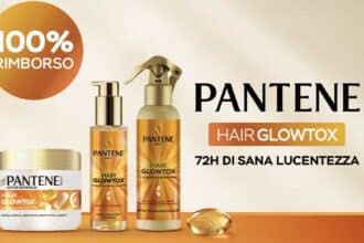 Cashback Pantene Hair Glowtox rimborso 100 percento prova gratis shampoo