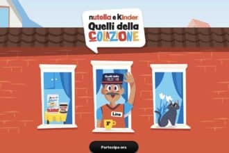 programma Quelli della Colazione Ferrero gettoni livelli vantaggi Nutella Kinder