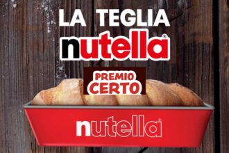 Teglia da forno Nutella in omaggio con l'operazione Pane e Nutella ottobre 2026