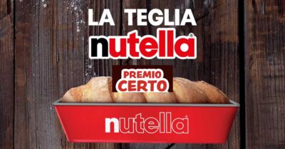 Teglia da forno Nutella in omaggio con l'operazione Pane e Nutella ottobre 2026