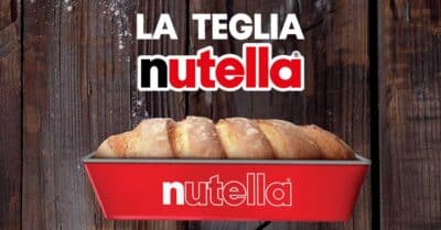 Teglia da forno Nutella in palio nel concorso Quelli della colazione Ferrero