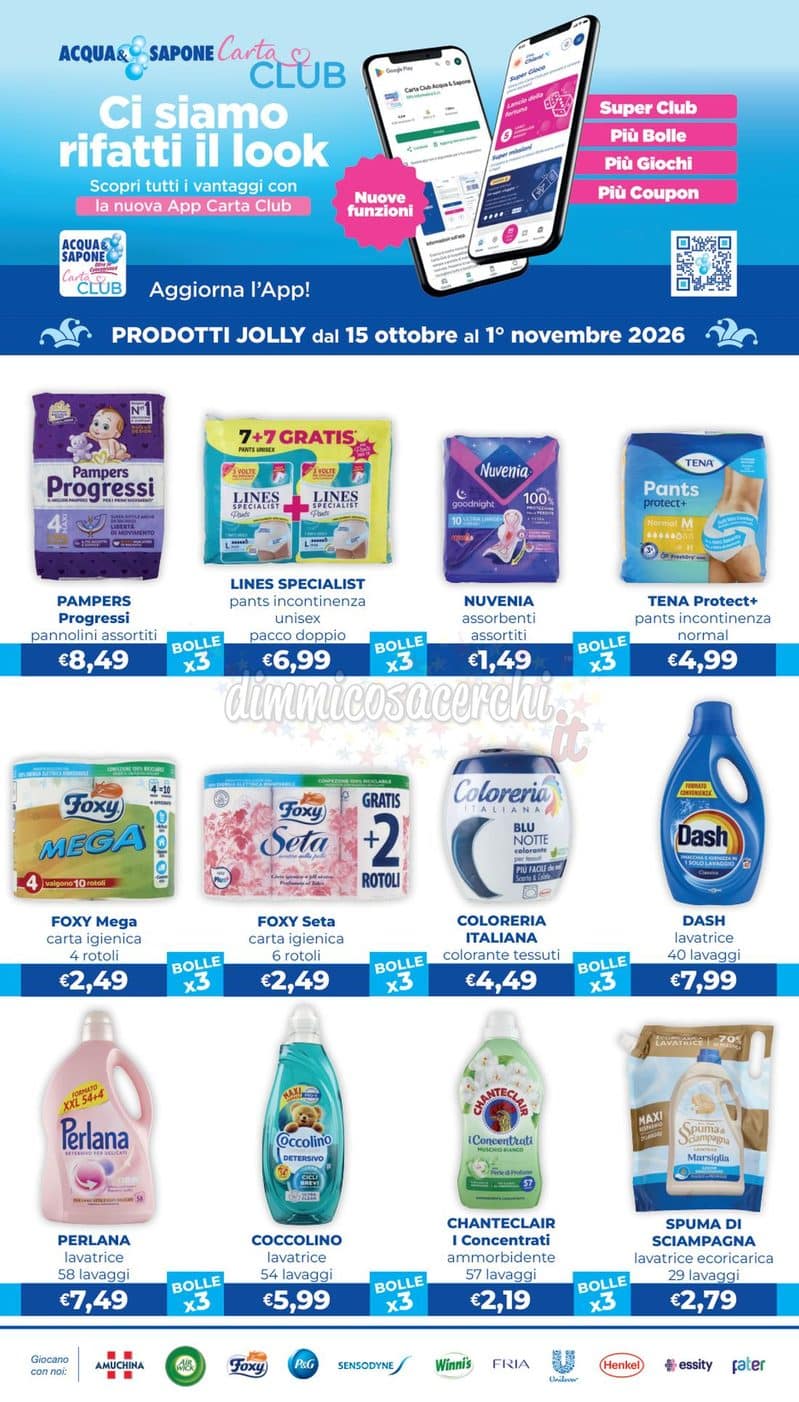 Anteprima volantino Acqua e Sapone Cesar dal 15 ottobre al 1 novembre 2026 pagina 3