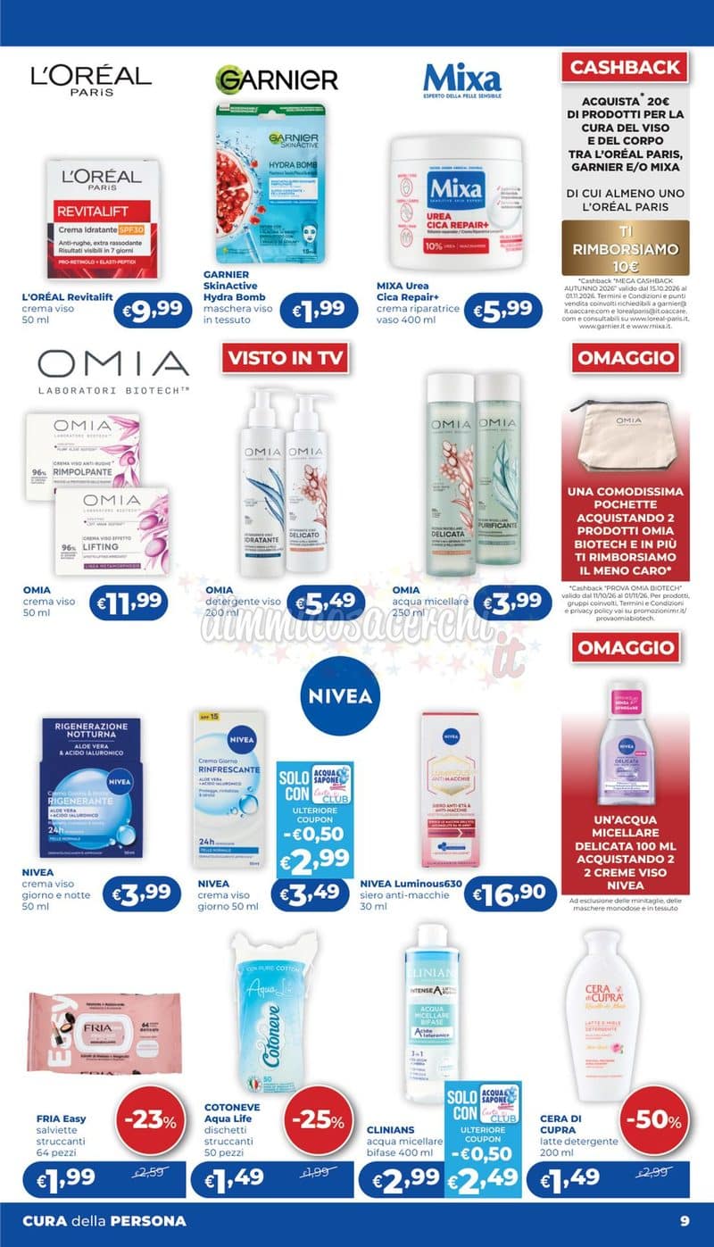 Anteprima volantino Acqua e Sapone Cesar dal 15 ottobre al 1 novembre 2026 pagina 8