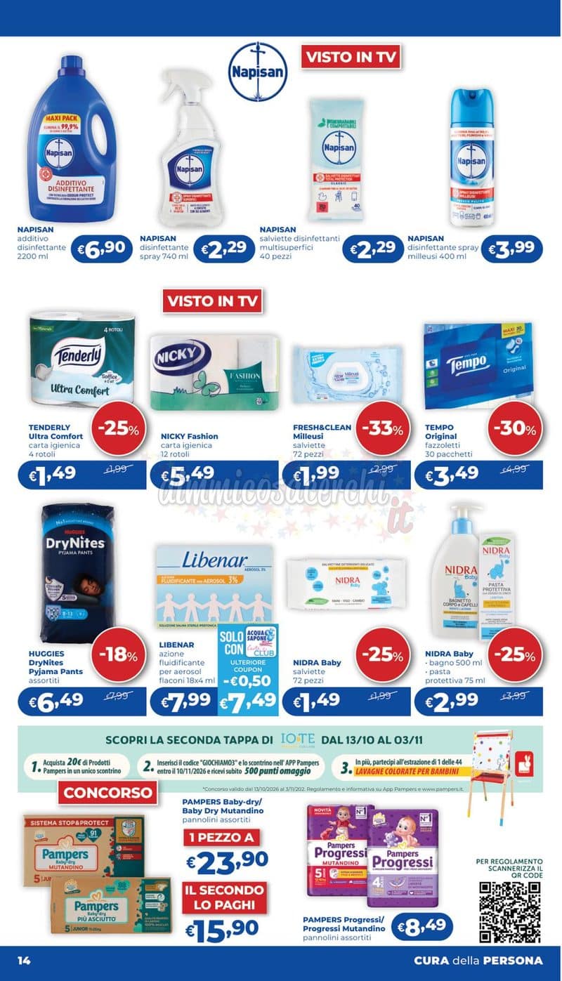 Anteprima volantino Acqua e Sapone Cesar dal 15 ottobre al 1 novembre 2026 pagina 13