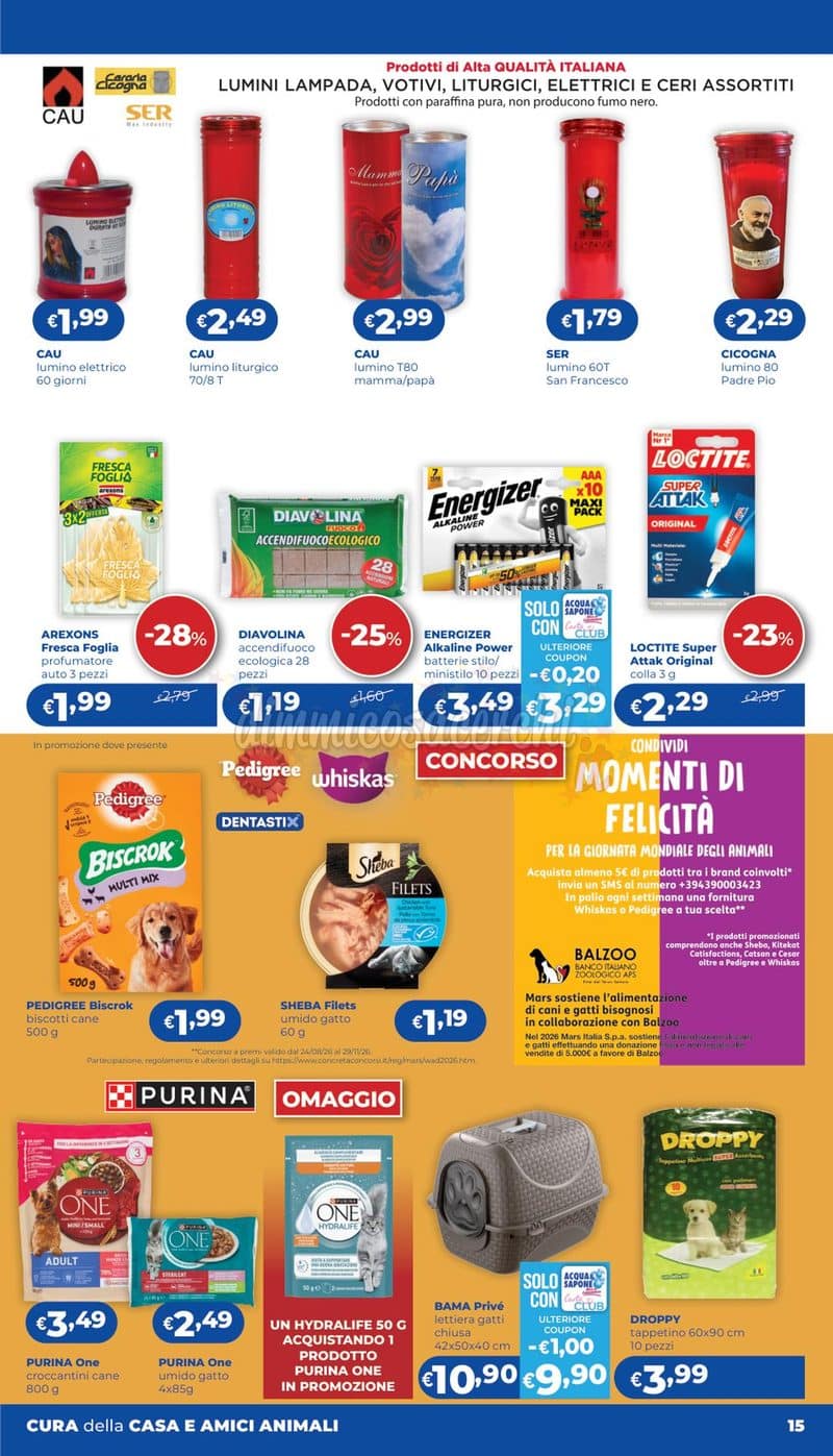 Anteprima volantino Acqua e Sapone Cesar dal 15 ottobre al 1 novembre 2026 pagina 14