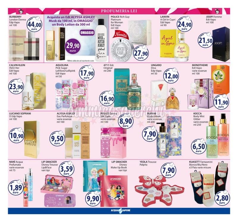 Volantino Acqua e Sapone Sicilia dal 5 al 18 ottobre pagina 1