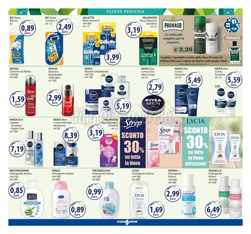 Volantino Acqua e Sapone Sicilia dal 5 al 18 ottobre pagina 2