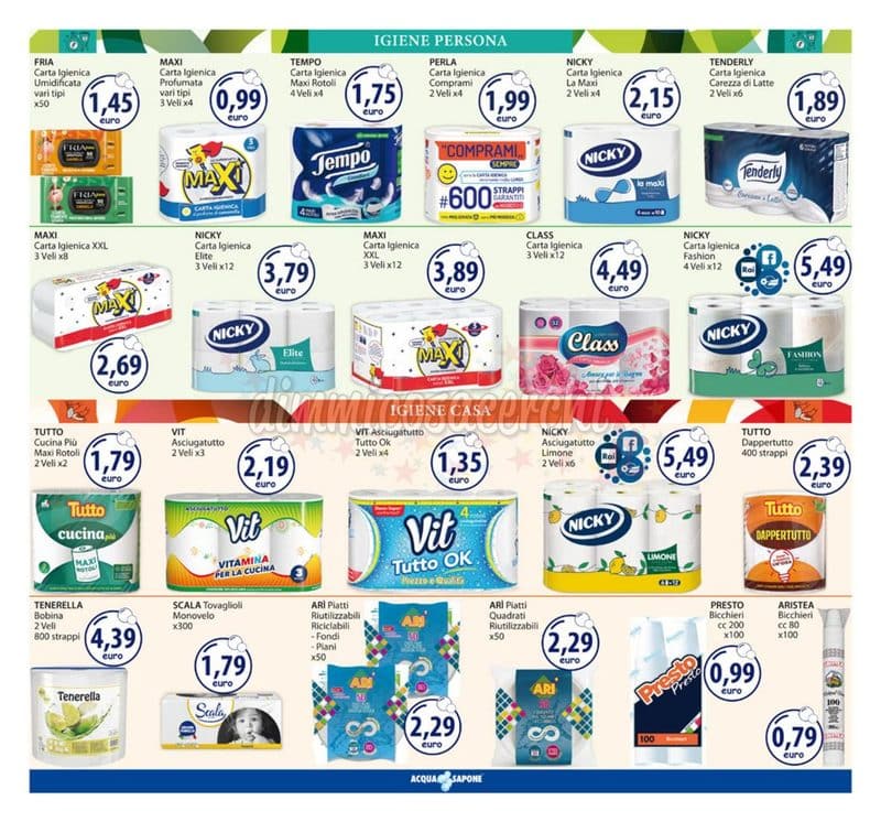 Volantino Acqua e Sapone Sicilia dal 5 al 18 ottobre pagina 4