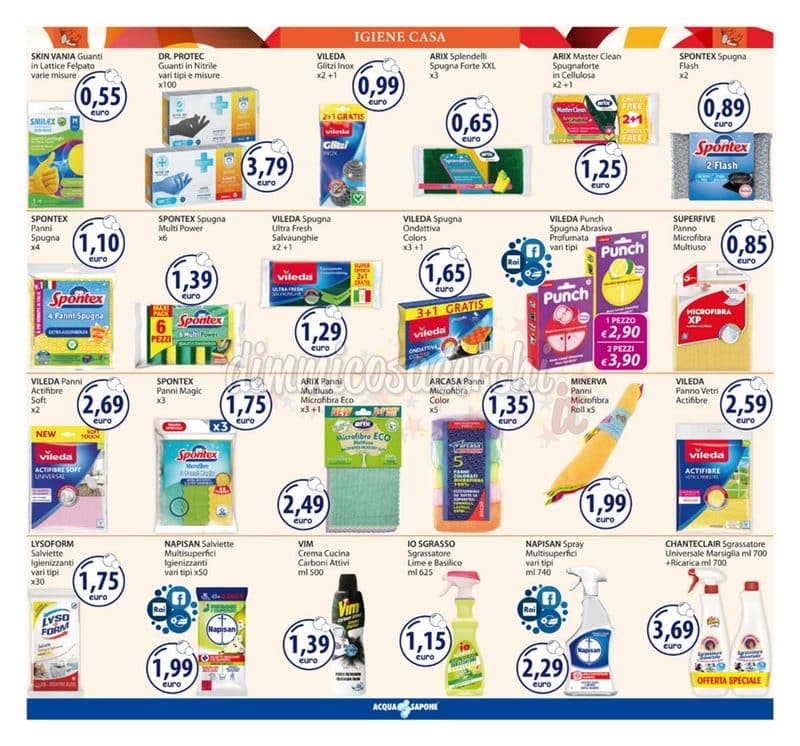 Volantino Acqua e Sapone Sicilia dal 5 al 18 ottobre pagina 6